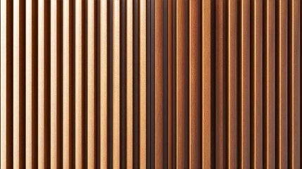 Vertical Fluted Wood Panel Texture Warm Tones groove