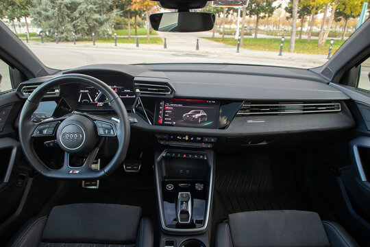Audi A3 is a premium sedan car by Audi. It has luxury interior design. 