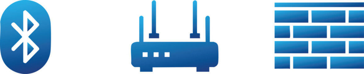 Wireless Bluetooth Router and Network Firewall Security