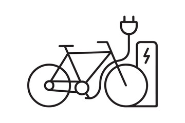 electric bike icon