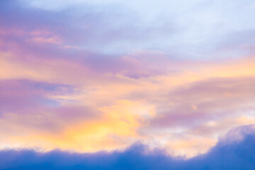 Fototapeta premium 朝焼けの空