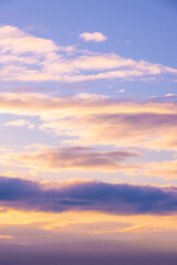 Obraz premium 朝焼けの空