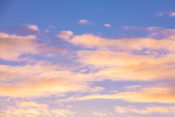 Obraz premium 朝焼けの空