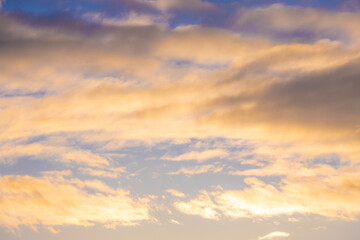 Obraz premium 朝焼けの空