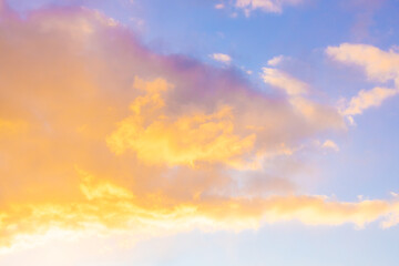 Obraz premium 朝焼けの空