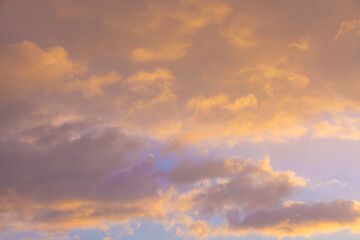 Obraz premium 朝焼けの空