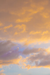 Fototapeta premium 朝焼けの空