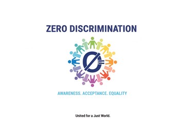 Zero Discrimination Awareness Poster Design, Equality, Diversity and Human Rights
