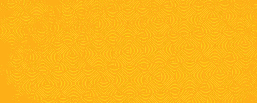 Pasta background, spaghetti abstract geometric pattern. Macaroni yellow poster. Wavy abstract pattern. Eps10.