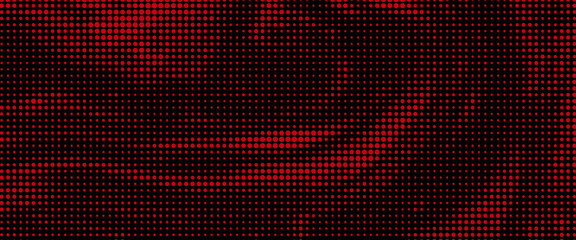 Red color pattern gradient grunge texture background. Dots pop art comics sport style vector illustration Abstract background dark red with modern corporate concept