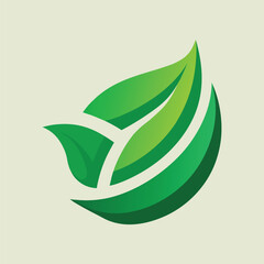 green leaf with leaves