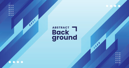 Fototapeta premium Modern Blue abstract background with light blue color. Abstract blue background with sharp shapes. Modern Simple Presentation Design for Corporate Business and Institution
