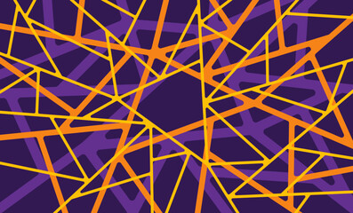 Abstract geometric pattern with blue mosaic shapes for modern wallpaper and background design