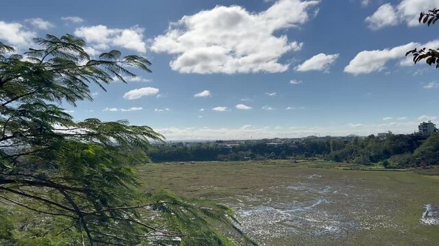 Landscape in Pleiku, Vietnam Highlands Natural