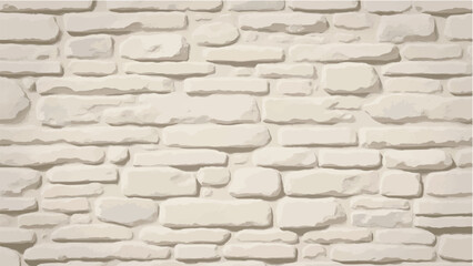 Obraz premium Stone wall background. Stone wall texture. Textured Stone wall pattern. Vector illustration.