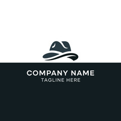 Fototapeta premium Cowboy Hat Icon Logo Design Template.