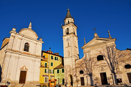 church of Sant'Onorato di Arles torriglia, genoa italy	