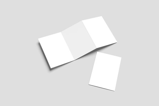 Trifold Brochure Mockup