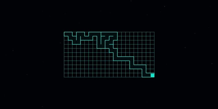 Maze Generation And Solving Algorithm Visualization Animation