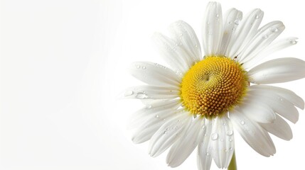 Naklejka premium Pure White Daisy