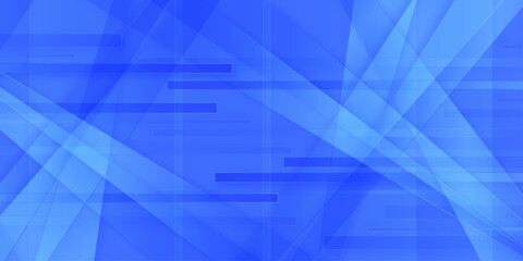 Fototapeta premium geometric dark blue modern seamless banner pattern presentation business background with various abstract geometirc lines.