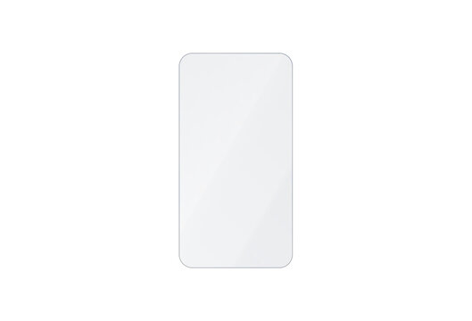 Transparent Glass plate background. Realistic screen glass, window effect with flare, clear glass showcase, glossy plastic glare frame, acrylic with glares and light, plexiglas, 3d.
