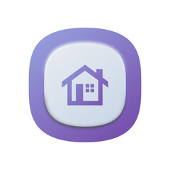 Admin Dashboard Navigation Icon &ndash; Home Symbol
