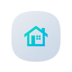 Smartwatch UI Home Button Icon &ndash; Vector Format
