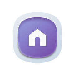 Home Button Icon for Mobile Apps and Websites
