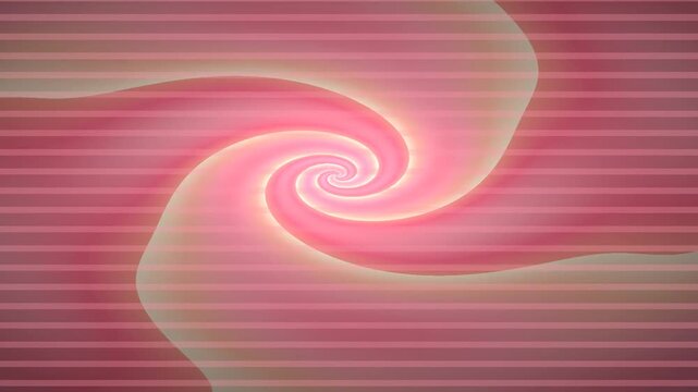 Creating a calming abstract motion with warm pink tones and swirl pattern