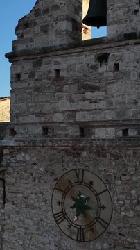 Il borgo Umbro di San Gemini e il suo centro storico medievale. Provincia di Terni, Umbria, Italia.
Vista aerea della citt&agrave; San Gemini, meta turistica di Stranieri e italiani.