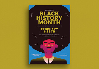 Black History Month Flyer