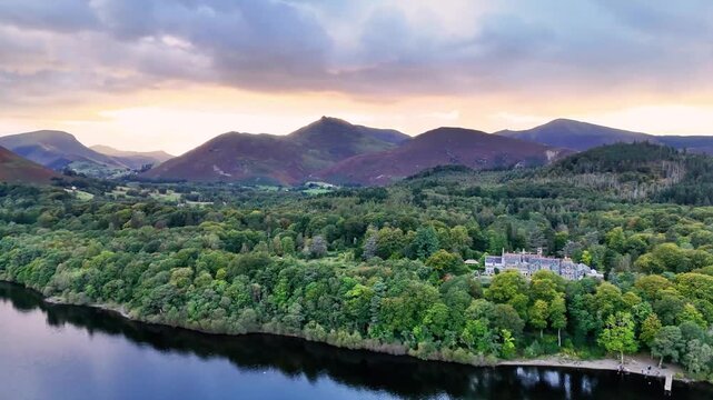 Derwentwater at Sunset