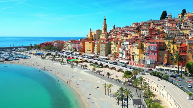 Menton, French Riviera, France