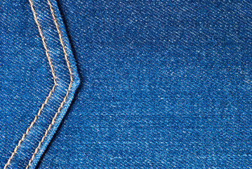 Blue background, close-up of blue fabric in the photo