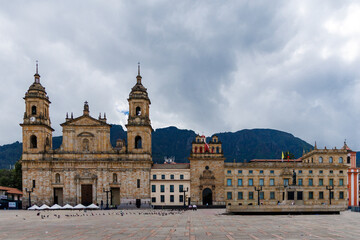 Obraz premium Metropolitan Cathedral Basilica of Bogotá