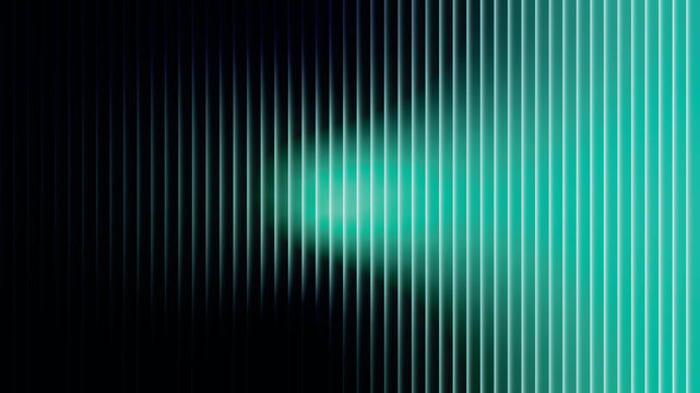 Abstract soundwave visualization template for music and podcast covers
