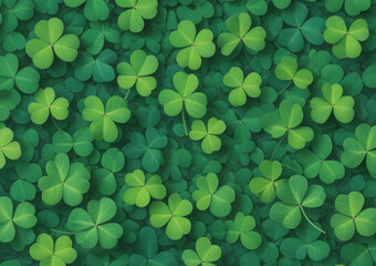 Seamless Clover Pattern 
