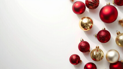 Minimal Christmas Background With Copy Space And Luxury Holiday Atmosphere