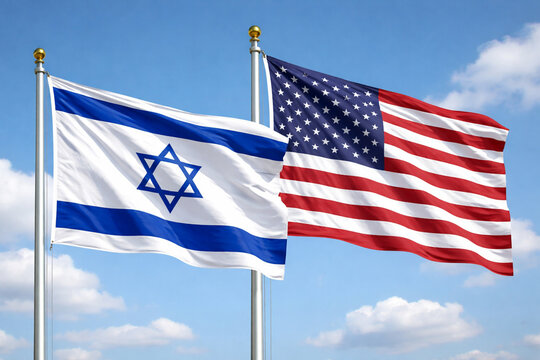Flag of the USA and America