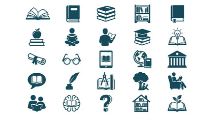 Construction, Building, and Engineering Tools & Equipment Line Icons Set © StockStudio