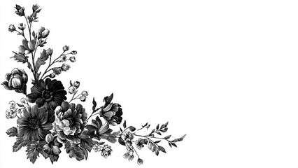 black and white background