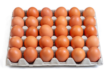 Eggs in a Carton Ready for Sale