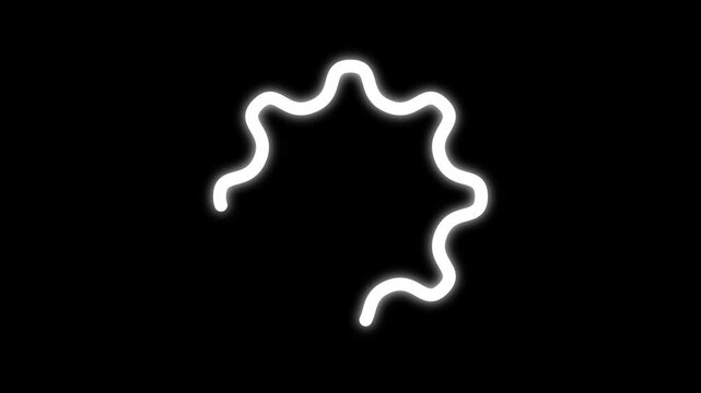 verified icon animation on black background.verification check mark, approved icon.approved profile sign and tick in circles and rounded corner star.