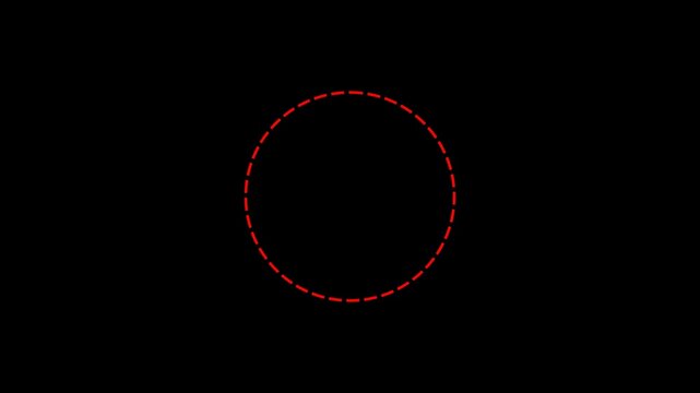  circle animation isolated on transparent background, Handwritten circle shape. For marking text, numbers, marker pen, pencil, logo, hand-drawn circle with alpha channel in 4k.