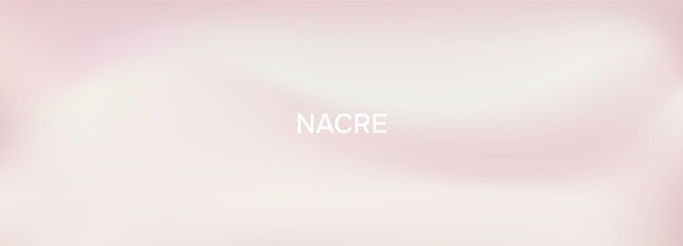 Pearl gradient background. Soft Iridescent bg. Pink gradation bacground. Vector