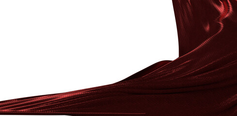 Luxurious burgundy red satin fabric with soft folds. Ideal for design, decoration, art projects,...