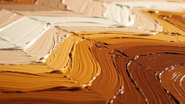 Paint swatches abstract pattern.