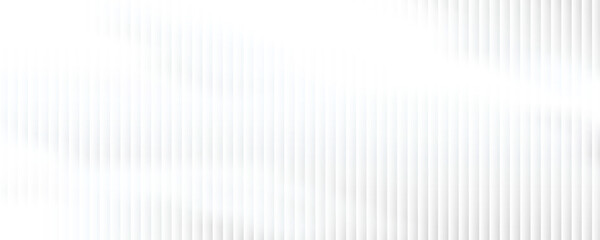 Transparent corrugated plastic ribbed glass background with abstract line patterns. 3D gradient light effects for retail windows or architectural panels. © ifon