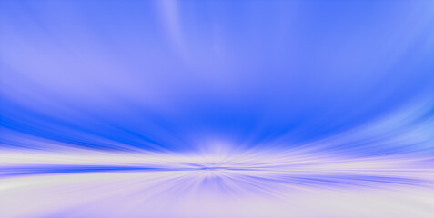 Illustration Atmosphere Jetstream Motion Blur Lines Blue White Stripes Background. 